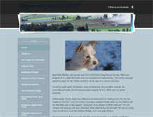 Tablet Screenshot of dogwaydogrescue.org